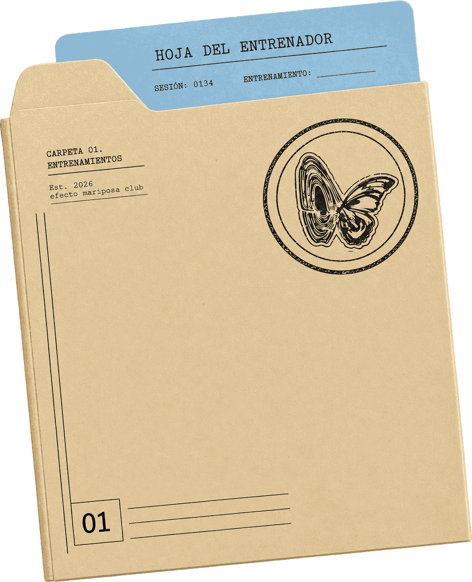 La carpeta del entrenador